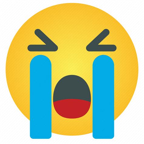 Cry Emoticon Emoji Face Emotion Expression Sad Icon Download On