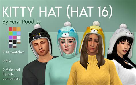 The Sims 4 Best Hat Cc For Guys Girls And Toddlers Fandomspot