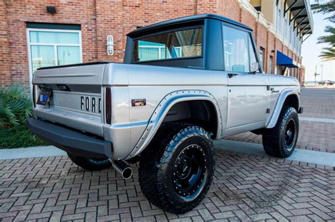 Restored 1967 Early Ford Bronco Half Cab Velocity Restorations Ford