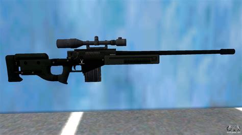 Gta V Sniper Rifle Black Para Gta San Andreas