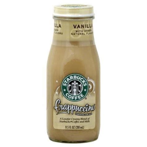 Starbucks Vanilla Frappuccino Chilled Coffee Drink Fl Oz Ralphs