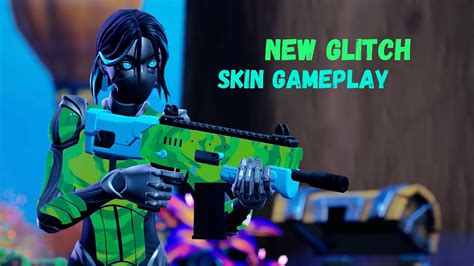 New Glitch Skin Gameplay Fortnite Season 4 Youtube