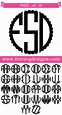 Wavy Monogram Font - FREE design downloads for your cutting projects!