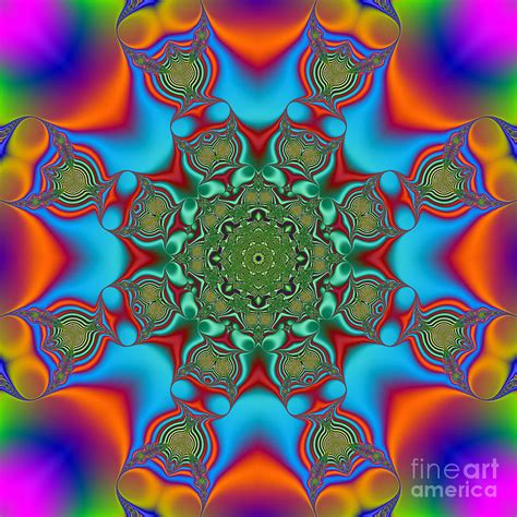 Magic Mandala Digital Art By Marv Vandehey