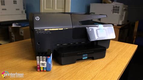 How to put color and insert black ink into deskjet printer model 2620. HP OfficeJet Pro 6830 Colour Inkjet MFP Review - YouTube