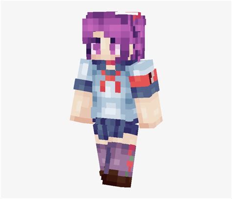 Kizana Sunobu Minecraft Skins Yandere Sim Transparent Png 344x632