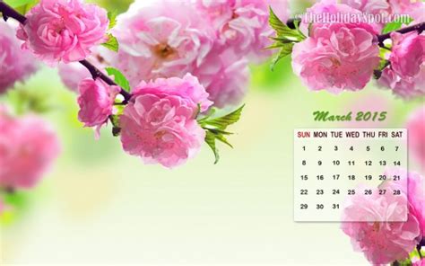 50 March Calendar Wallpaper