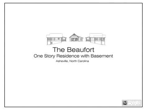 Beaufort Plans Cover