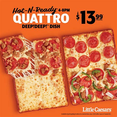 Little Caesars Check Out Our New Quattro Deep Deep
