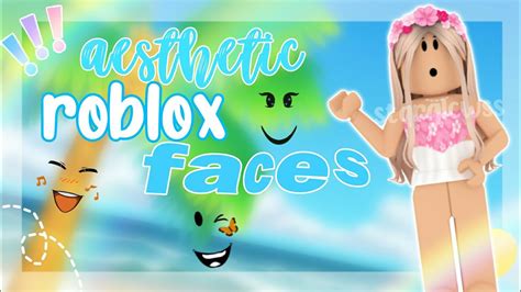 15 Aesthetic Roblox Faces Youtube