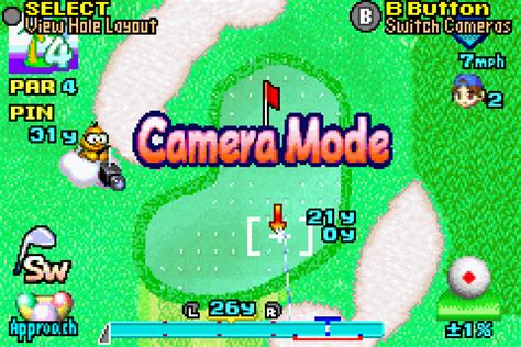 Mario Golf Advance Tour Gba 039 The King Of Grabs