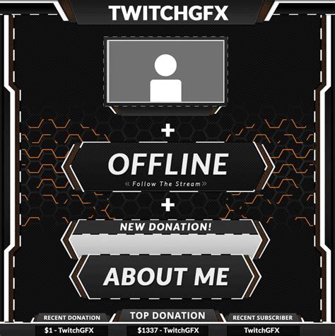 Twitch Streaming Graphics Bundle On Behance