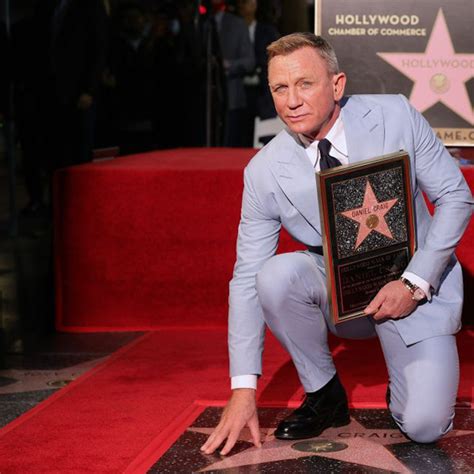 Walk Of Fame Daniel Craig Has His Star On The Hollywood Walk Of Fame