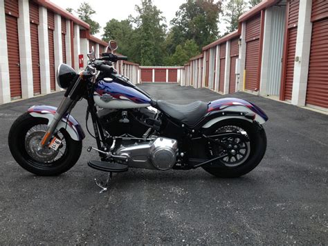 Harley Davidson Softail Slim Custom Painted 2014 7 Miles Fls Slimhd