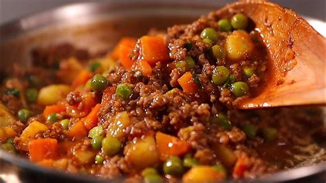 Minced Beef Stew Youtube