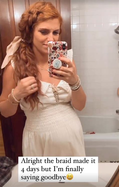 Little People S Pregnant Audrey Roloff Shares Video Of Growing Bump After Husband Jeremy Teases