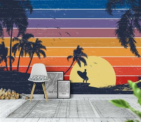 Sunset Wall Mural ~ Best Wallpaper Burnett
