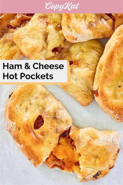 Easy Homemade Ham And Cheese Hot Pockets Copykat Recipes