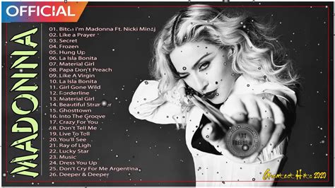 Madonna Greatest Hits Full Album Best Songs Madonna Top 30 Songs Madonna Madonna Youtube
