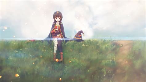 Megumin Konosuba 1440p 60fps Live Wallpaper Konosuba Megumin 233048