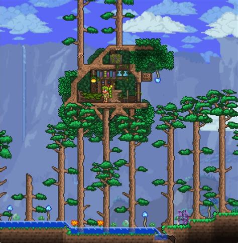 The Dryads Tree House Terraria