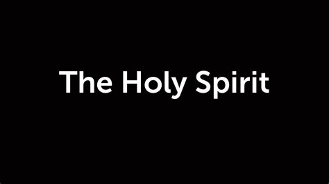 The Holy Spirit Logos Sermons