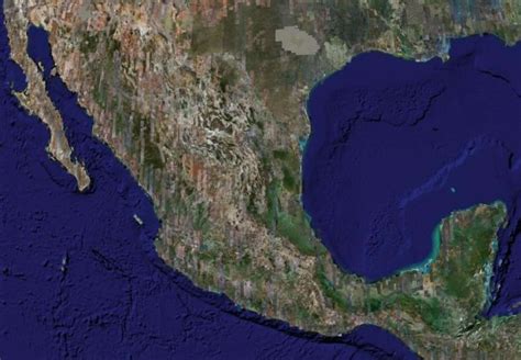 Satellite Image Photo Of Mexico