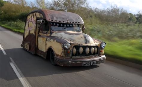 Heres How You Build A Fake Rat Rod Van From A London Cab In Just 7