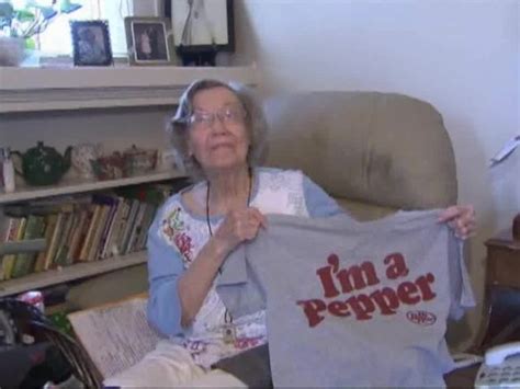 104 Year Old Elizabeth Sullivan Loves Her Some Dr Pepper