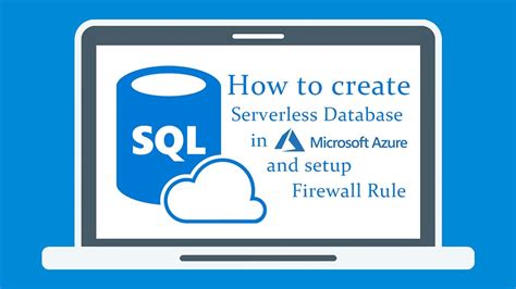 Create A Serverless Sql Database In Azure 2020 Youtube