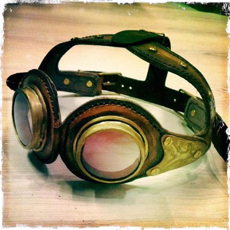 Owl Eyes Goggles Special Steampunk Goggles Bard And Jester Etsy