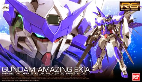 Fanart Rg 1144 Gundam Amazing Exia Box Art With Concept Video