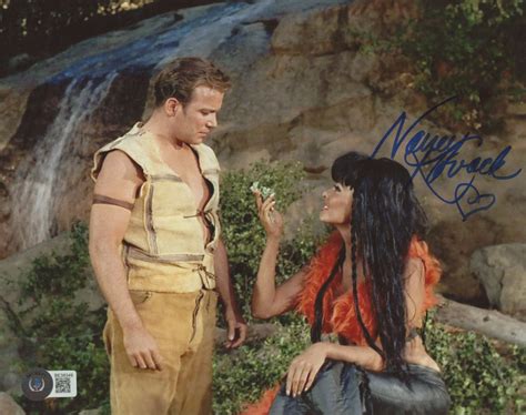 Nancy Kovack Signed Star Trek The Original Series 8x10 Photo