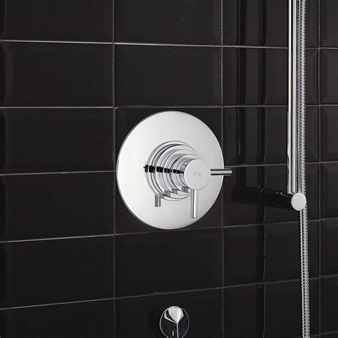 Chrome Tec Dual Thermostatic Concealed Shower Valve Buy Online At