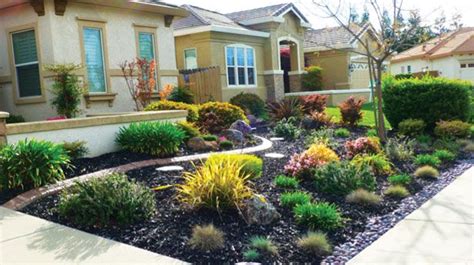 Front Yard Drought Tolerant Front Yard Design