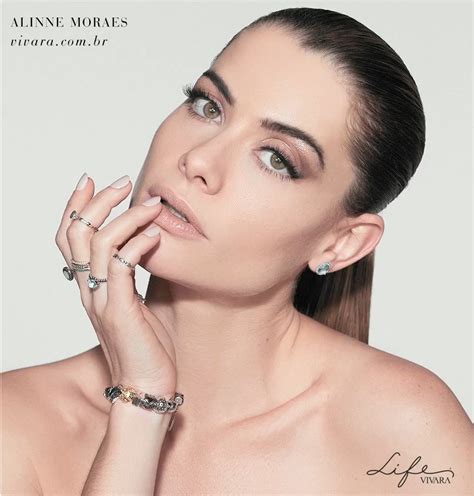 Alinne Moraes estrela a nova campanha da Vivara Alinne Moraes Fãs