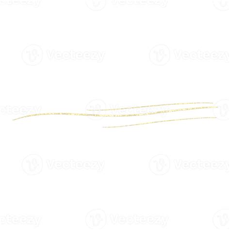 Gold Glitter Line 9590798 Png