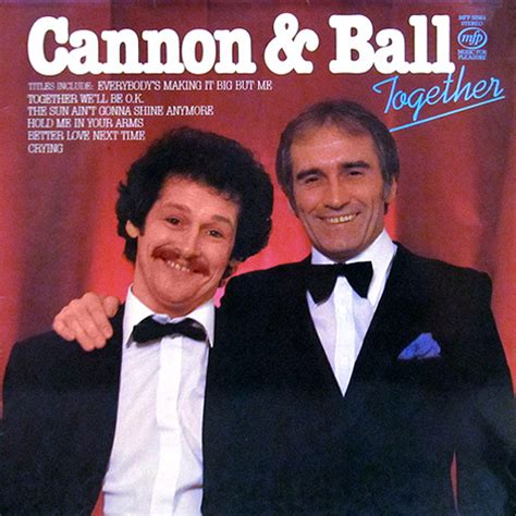 Vintage Stand Up Comedy Cannon And Ball Cannon And Ball Together 1982 Uk