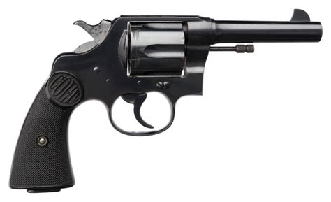 Colt New Service Da Revolver 45 Caliber 45 Barrel Sn 319430 Blue