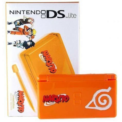 Jual Nds Lite Nintendo Ds Lte Memory 4gb Fullgame Orange Naruto