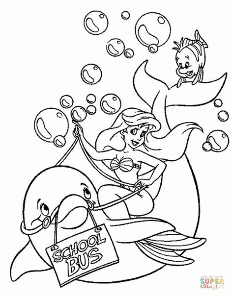 Teen titans go printable coloring pages. Get This Little Mermaid Coloring Pages Classic Disney ...