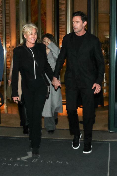 Hugh Jackman And Wife Deborra Lee Hold Hands As They Enjoy Romantic Date Night In Paris Irish
