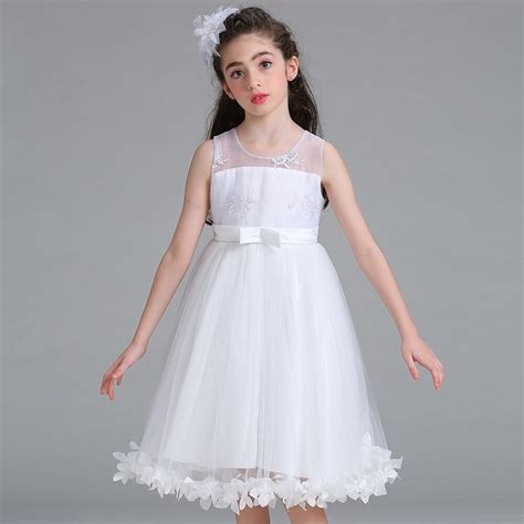 4 15 Years Kids Clothes Flower Girl Dresses Princess Costume Tutu Gown