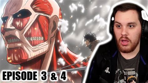Check spelling or type a new query. ATTACK ON TITAN Episode 3 and 4 REACTION | Anime EP ...