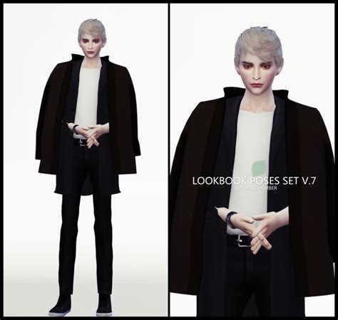 Lookbook V7 Poses Set At Flower Chamber Sims 4 Updates