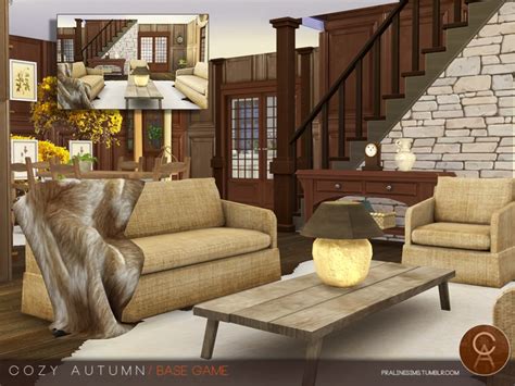 Sims 4 Ccs The Best Cozy Autumn By Pralinesims
