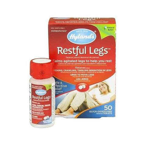 Hylands Restful Legs 50 Tablets Homeopathic Tablets Relieve Leg