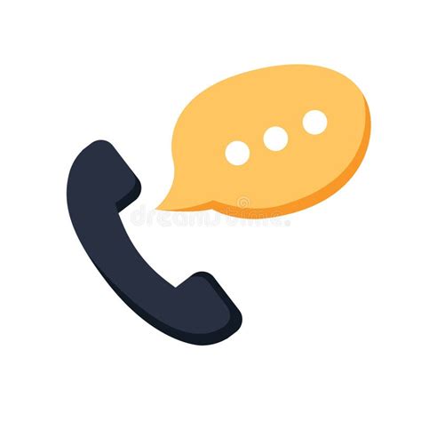 Telephone Conversation Phone Sign Icon Call Center Communication Icon