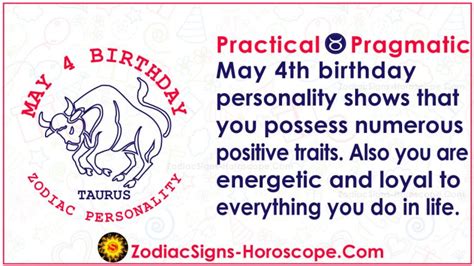 May 4 Zodiac Taurus Horoscope Birthday Personality And Lucky Things