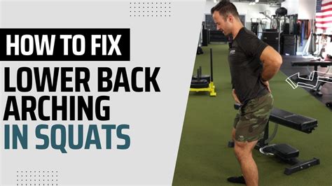 How To Fix Lower Back Arching During Squats Nasm Overhead Squat